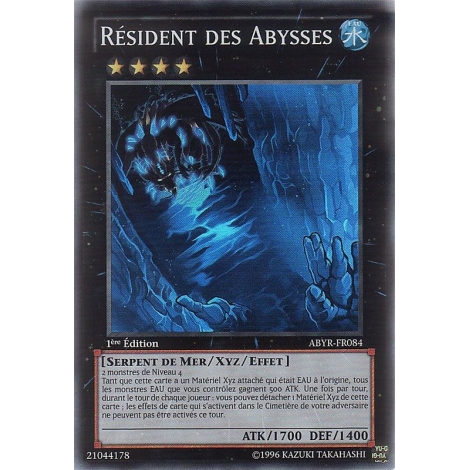 Résident des Abysses ABYR-FR084