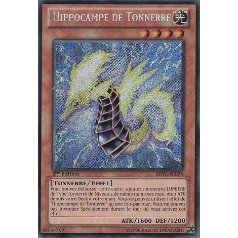 Hippocampe de Tonnerre ABYR-FR098