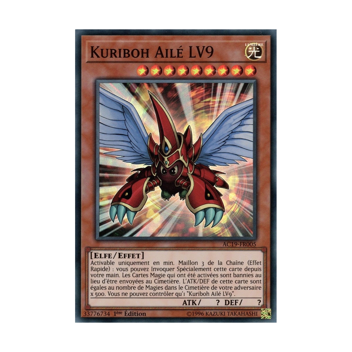 Kuriboh Ailé LV9 AC19-FR005