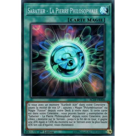 La Pierre Philosophale AC19-FR006