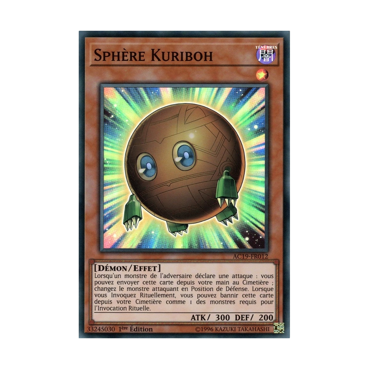 Sphère Kuriboh AC19-FR012