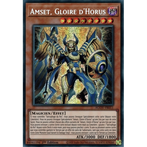 Amset Gloire d'Horus AGOV-FR011