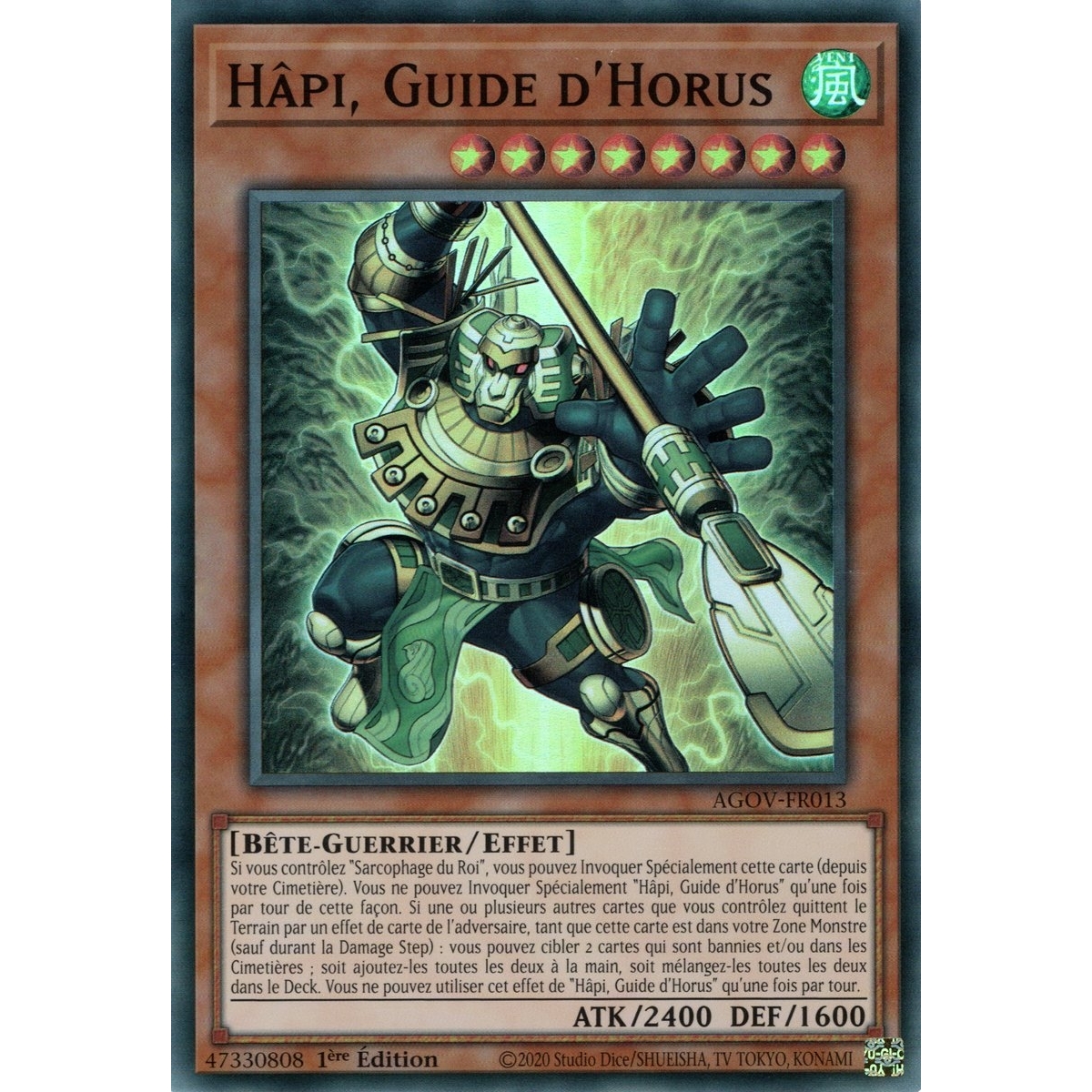 Hâpi Guide d'Horus AGOV-FR013