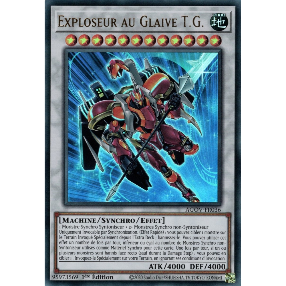 Exploseur au Glaive T.G. AGOV-FR036