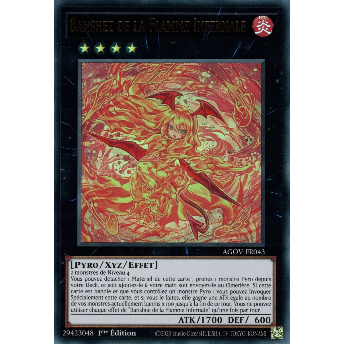 Banshee de la Flamme Infernale AGOV-FR043