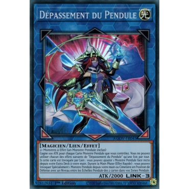 Dépassement du Pendule AGOV-FR045